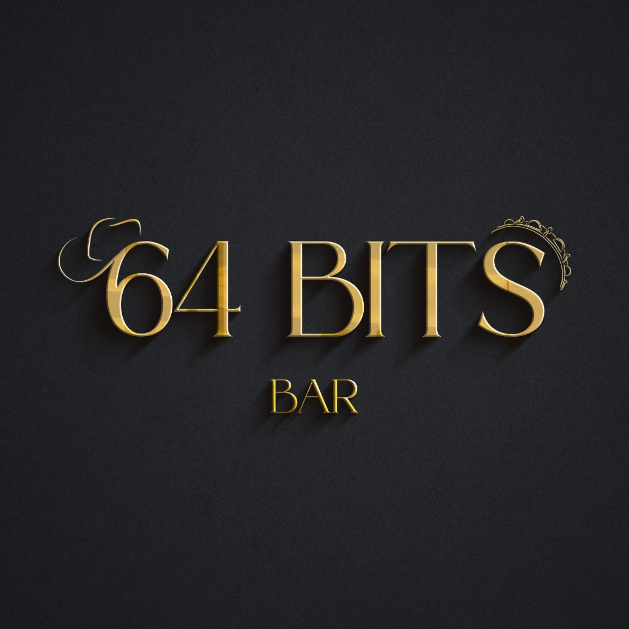 Logo do 64 Bits Bar, cliente da Nitrix RS
